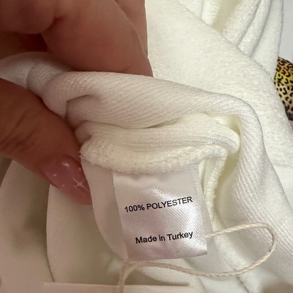 My Beachy Side x Emily in Paris terry cloth dress with Gold fabric Buttons - Picture 8 of 8